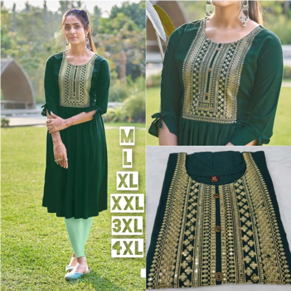 FANCY SLIEVES KURTI